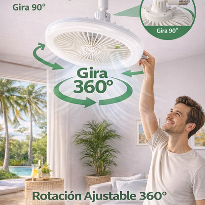 FocoVentilador Inteligente + Regalo Especial 🎁
